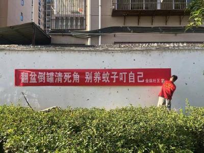 南漳县金庙社区开展爱国卫生专项整治行动 
