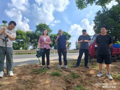 南漳县清河管理区财政所护航公益事业项目建设 