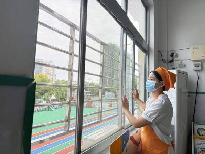南漳县城关中心幼儿园：抓实爱国卫生行动 筑牢“两热”防控屏障 