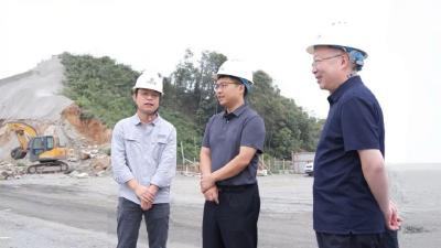 李恒调研南漳抽水蓄能电站项目建设 
