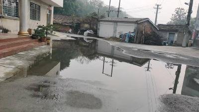 南漳县便河村：修建污水管网 破解积水难题 
