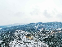【图集】乡村雪景宛如水墨画卷