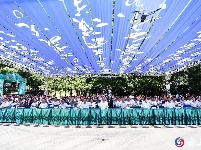“五谷深情·味在谷城”农旅博览会暨“天赐‘凉’缘 邂逅薤山”首届避暑节盛大开幕