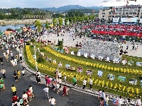“五谷深情·味在谷城”农旅博览会暨盛康第二届稻虾文化节开幕