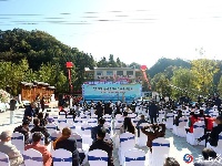 “五谷深情·味在谷城”农旅博览会暨赵湾乡八里荒第三届自行车挑战赛开幕