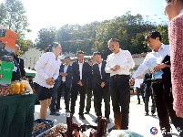 “五谷深情·味在谷城”农旅博览会暨赵湾乡八里荒第三届自行车挑战赛开幕