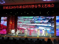 谷城县2024年新春团拜暨春节文艺晚会浓情上演