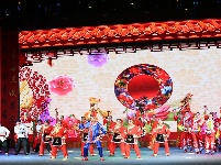 谷城县2024年新春团拜暨春节文艺晚会浓情上演