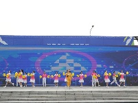 “健康谷城 万步有约”谷城赛区健走大赛开赛