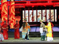 谷城县举办“庆国庆迎重阳”老干部文艺晚会