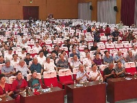 谷城县举办“庆国庆迎重阳”老干部文艺晚会