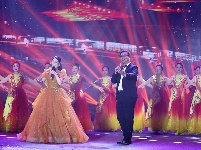 2025年谷城县新春团拜暨春节联欢晚会浓情上演