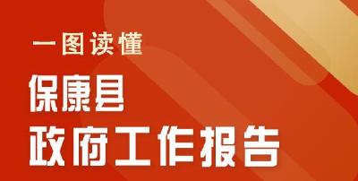 速览丨一图读懂保康政府工作报告 