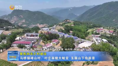 【聚焦和美乡村建设】马桥镇峰山村：村庄面貌大蜕变  玉屏山下绘新景