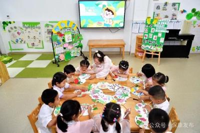 扇摇夏至，品味民俗！保康这所幼儿园让娃娃们在童真童趣中感受传统文化