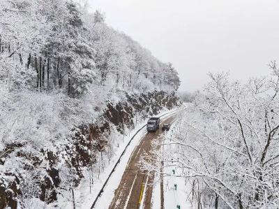 保康这场冬雪，把山野变成诗意画卷
