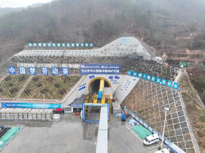 1300米！1800米！引江补汉保康段工程建设全速推进