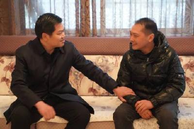 迎新春 送祝福 刘传钢开展春节走访慰问