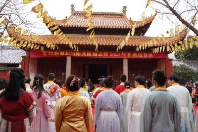 我市举办第32届湖北当阳关陵庙会