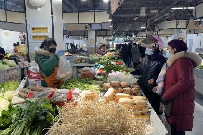 南正街集贸市场升级开业人气旺