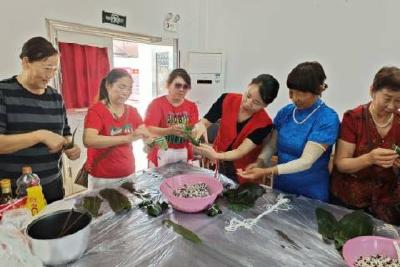 王店镇王家店社区开展“粽情端午 与爱同行”活动