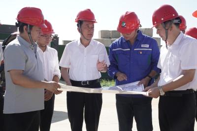 湖北徽阳新材料项目调度会召开