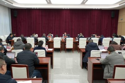 李兴兵主持召开全市卫健工作专题办公会