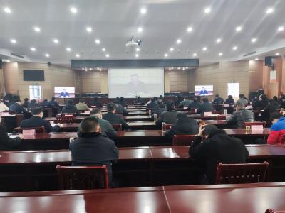 【快讯】我县收听收看全市省“两会” 春节期间平安稳定和安全生产视频会议