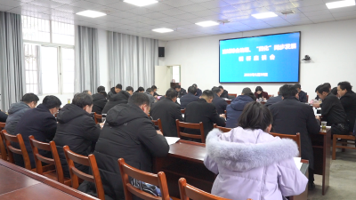 郑光文、王海霞到县农业农村局调研“流域综合治理  四化同步发展”工作