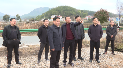 郑光文带队到东西河流域开展人居环境整治调研