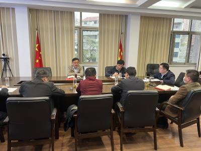 县委办公室召开2023年度业务工作座谈会