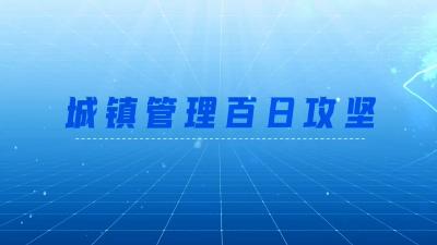 《城镇管理百日攻坚》第二十七期