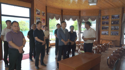 【视频】宁夏银川市西夏区人大来我县考察调研康养产业暨“旅游+”融合发展工作