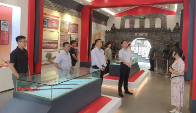 武汉市委党史研究室来我县调研