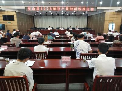 【快讯】全县2023年茶产业链建设推进会召开