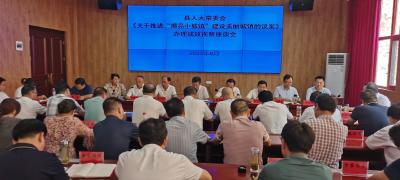 【快讯】县人大召开《关于推进“擦亮小城镇”建设美丽城镇的议案》办理成效视察座谈会