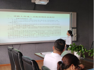 县公共资源交易中心：主动上门送服务 精准对接解疑难