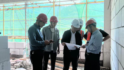 九龙湾生态产品价值实现中心项目主楼封顶