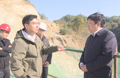 中国灌溉排水发展中心来我县调研水利工作