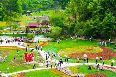 英山县花海情园旅游度假区被授予“省级旅游度假区”