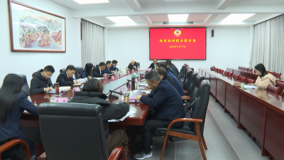 【视频】县第十九届人民代表大会第三次会议召开主席团第二次会议