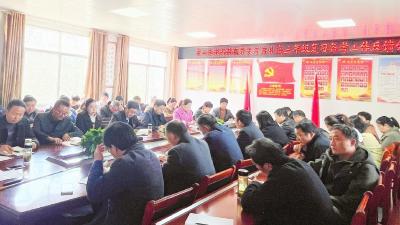 县教科院到长冲高中视导高三备考工作
