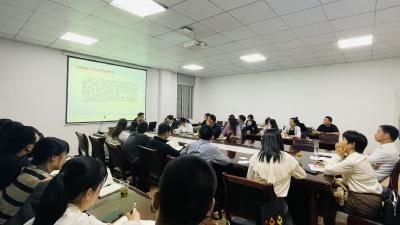 县九昇城发集团举办“夜学”培训