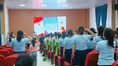 【教育之窗】县第四幼儿园开展2024年春季师德讲堂活动