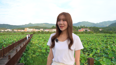 【乡村振兴基层行】斗米畈村：荷香阵阵游人醉 “夏日经济”热力足