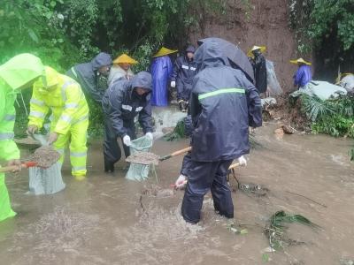 【积极应对强降雨】孔家坊乡：干群齐心打好防汛抢险保卫战
