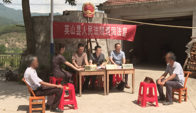 【视频】巡回法庭进乡村 司法为民零距离