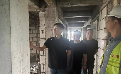 【防汛抗灾 生产自救】县九昇城发集团：防汛巡检 解好“风雨”难题