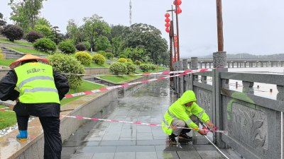 【视频】水位上涨需警惕 河边巡防“哨兵”忙