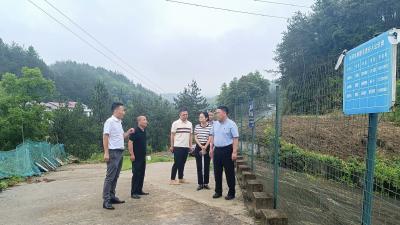 陈德峰到方家咀乡检查指导防汛工作